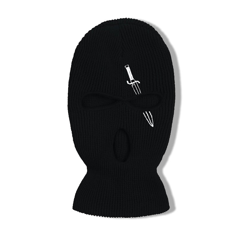 Black ski mask beanie BalaclavaWorld